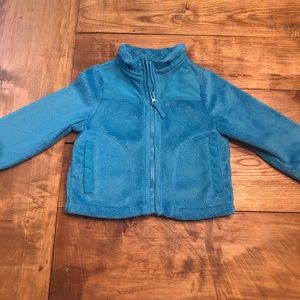 SOLD OOS- Toddler Blue Fuzzy Fleece